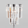 Настольная лампа Eurosvet 01136/1 хром/прозрачный хрусталь Strotskis Elegante