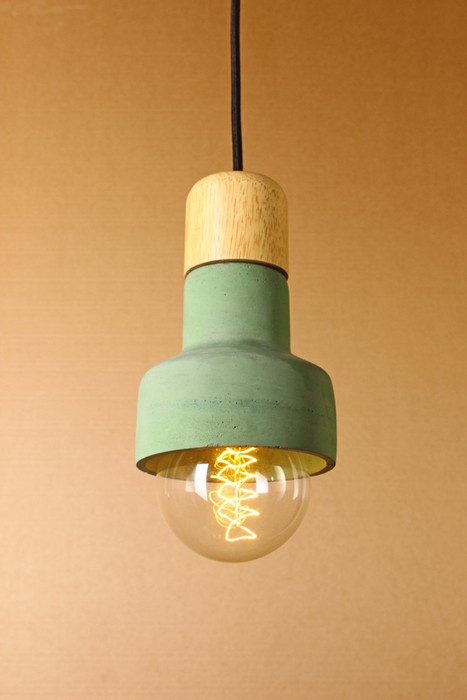Подвес LOFT HOUSE P-175, светлое дерево, зеленый