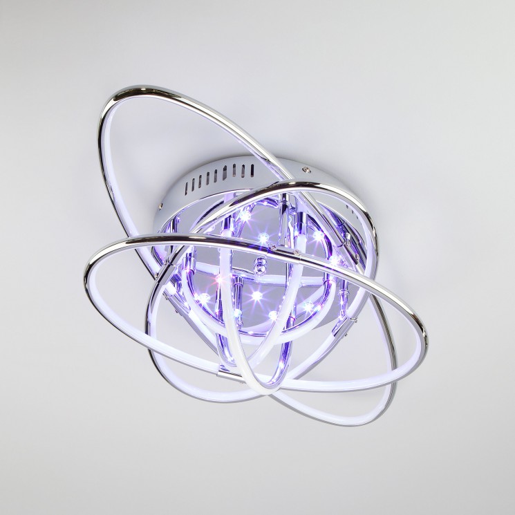 Потолочная люстра Eurosvet 90132/9 хром Jupiter