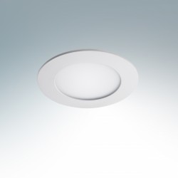 Встраиваемый светильник Lightstar 223064 D120 mm H40mm 6W 4000K белый