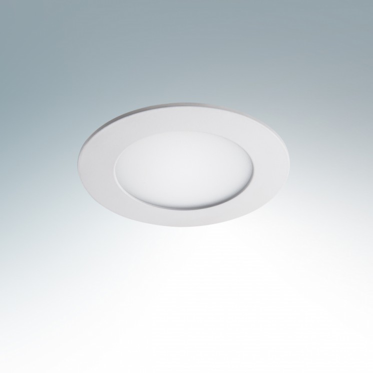 Встраиваемый светильник Lightstar 223064 D120 mm H40mm 6W 4000K белый