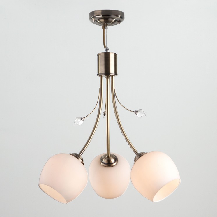 Подвесной светильник Eurosvet 30123/3 античная бронза Carol