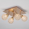 Потолочный светильник Eurosvet 20042/4 золото Mirage