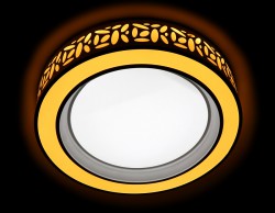 Управляемый светодиодный светильник Ambrella light ORBITAL DESIGN  F210 WH 96W D520