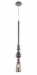 Светильник подвесной Crystal Lux LUX NEW SP1 B SMOKE
