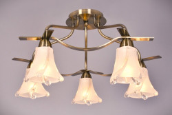 Люстра Максисвет Еврокаркасы 9031/5 ANTIQUE BRASS(Ск)