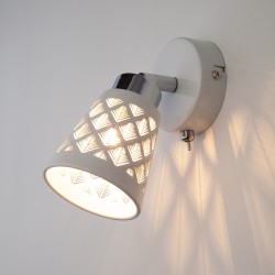 Светильник настенный Eurosvet Snowy 20060/1 белый