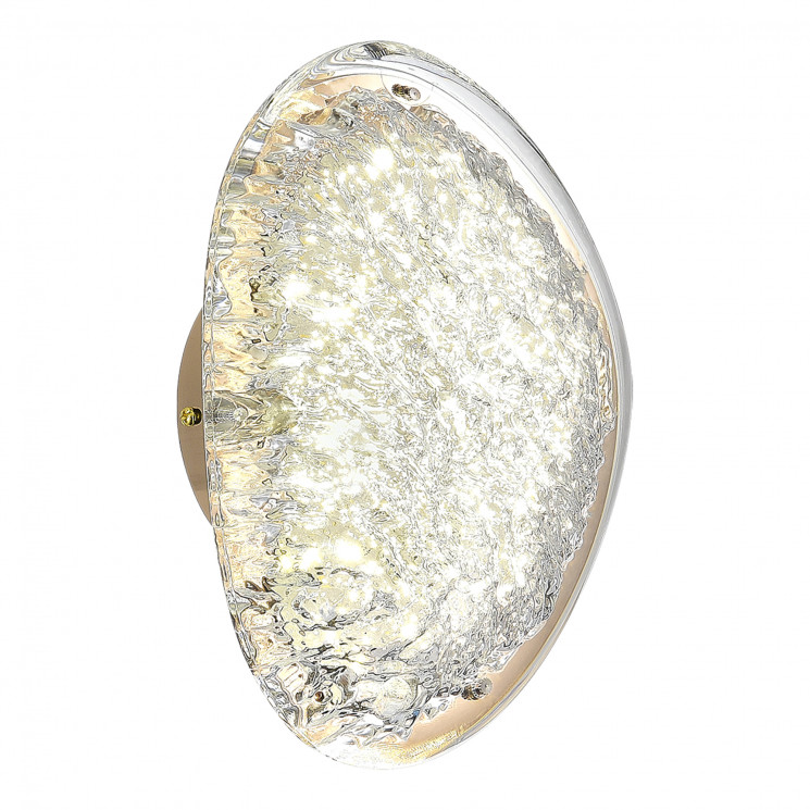 Светильник настенный ST Luce золотистый / прозрачный LED 1*15W 4000K       SL6018.203.15