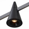 Магнитный трековый светильник ST Luce FARM Черный LED 1*5W 4000K 325Lm Ra90 60 IP20 D70xH115 2  ST813.446.05