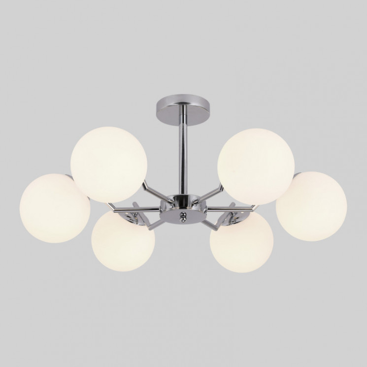 Люстра на штанге Eurosvet 70154/6 хром Frost