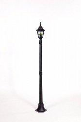 Уличный фонарный столб YAOHUALUX 79908MlgG Bl QUADRO M lead GLASS