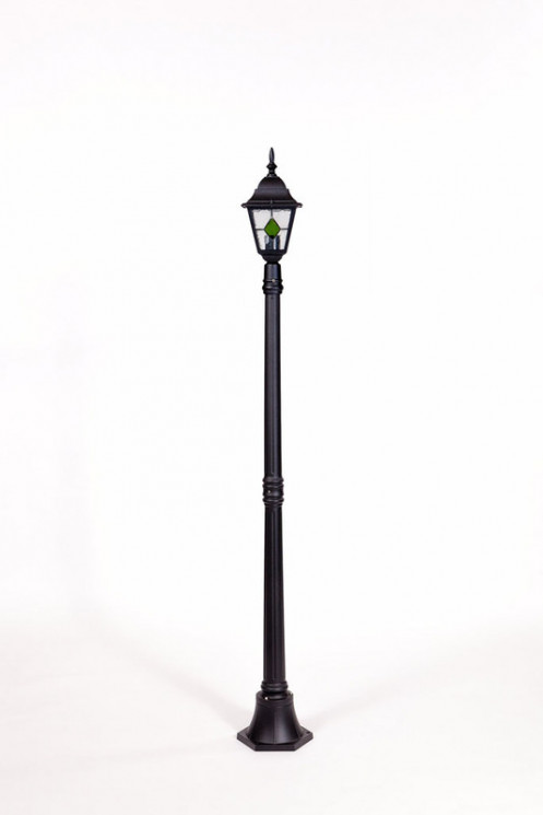 Уличный фонарный столб YAOHUALUX 79908MlgG Bl QUADRO M lead GLASS