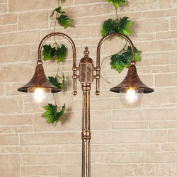 Светильник Elektrostandard Saga F/2 черное золото