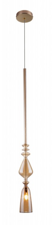 Светильник подвесной Crystal Lux LUX NEW SP1 B AMBER