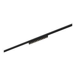 Магнитный трековый светильник SUPER5 ST Luce  Черный LED 1*10W 3000K 430Lm Ra>90 IP20 L196xW10xH18 24V    ST666.436.10