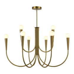 Светильник подвесной ST Luce Латунь E14 9*60W          SL1243.303.09