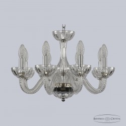 Хрустальная люстра 1310/8/165 Ni Cl/Clear/M-1H Bohemia Ivele Crystal