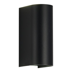 Светильник уличный настенный ST-Luce черный/черный LED 1*10W 3000K/4000K/6500K SL9516.401.01 BUST