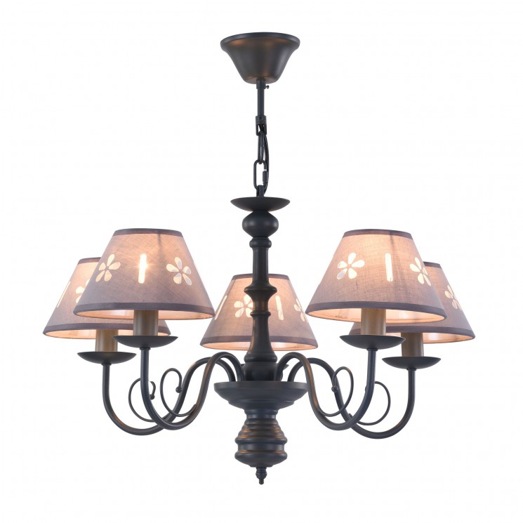 Люстра Freya FR2537PL-05GR Emily