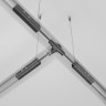 Коннектор питания Т-образный Exility Maytoni Technical TRA034CWT-42B Magnetic track system Exility