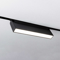 Магнитный трековый светильник MKL-101-12W4K-B Черный 12W, 620lm, 4000К, 110°, LED Osram, CRI>90