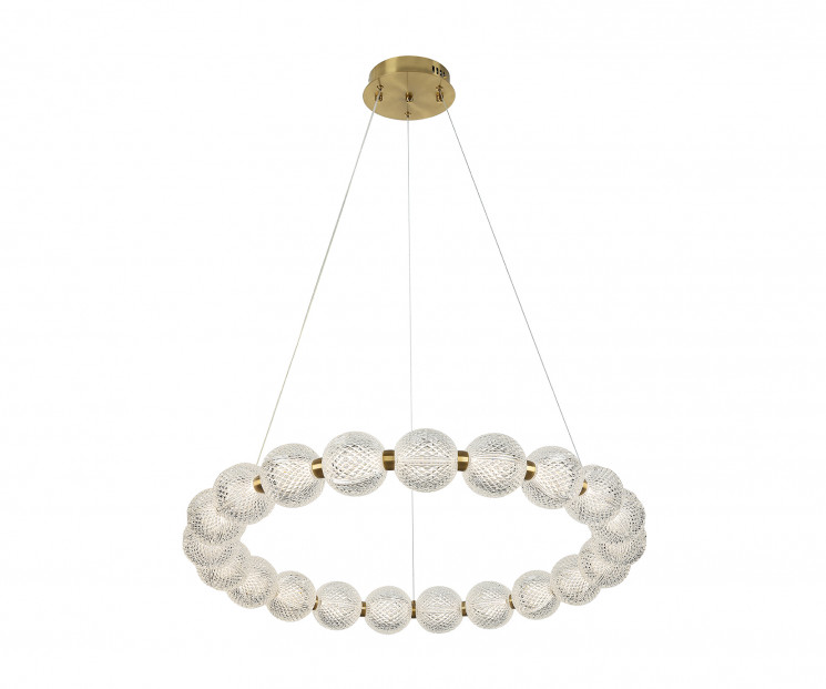 Подвес Kink Light Клоди бронза d82 h130 Led 75W (4000K) 07629-20,20