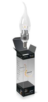 Лампа Gauss LED HA104201105-D 5W E14 2700K