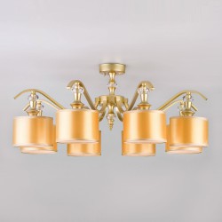 Потолочный светильник  Eurosvet Ofelia 60070/8 перламутровое золото
