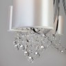 Подвесной светильник  Eurosvet Cornella 10084/5 хром/прозрачный хрусталь Strotskis