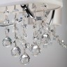 Подвесной светильник  Eurosvet Cornella 10084/5 хром/прозрачный хрусталь Strotskis