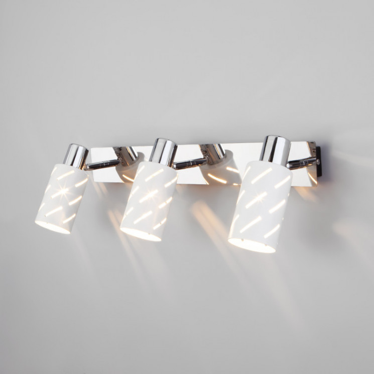 Спот Eurosvet 20090/3 белый/хром Fente