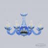 Хрустальная люстра 1310/8/240 G Aq/Aquamarime/M-1H Bohemia Ivele Crystal