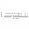 Трек четырехконтактный трехфазный Lightstar 504015 Barra