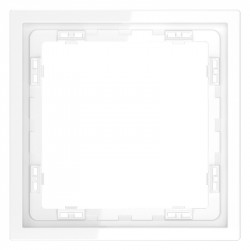 Рамка 1 пост VOLTUM VLS100101 белый глянец