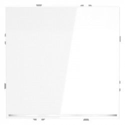 Выключатель одноклавишный VOLTUM VLS010201 белый глянец