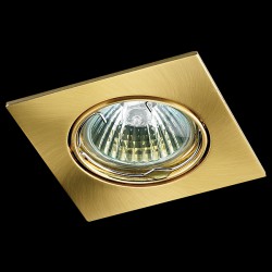 Светильник Novotech 369107 мат. золото GХ5,3 50W