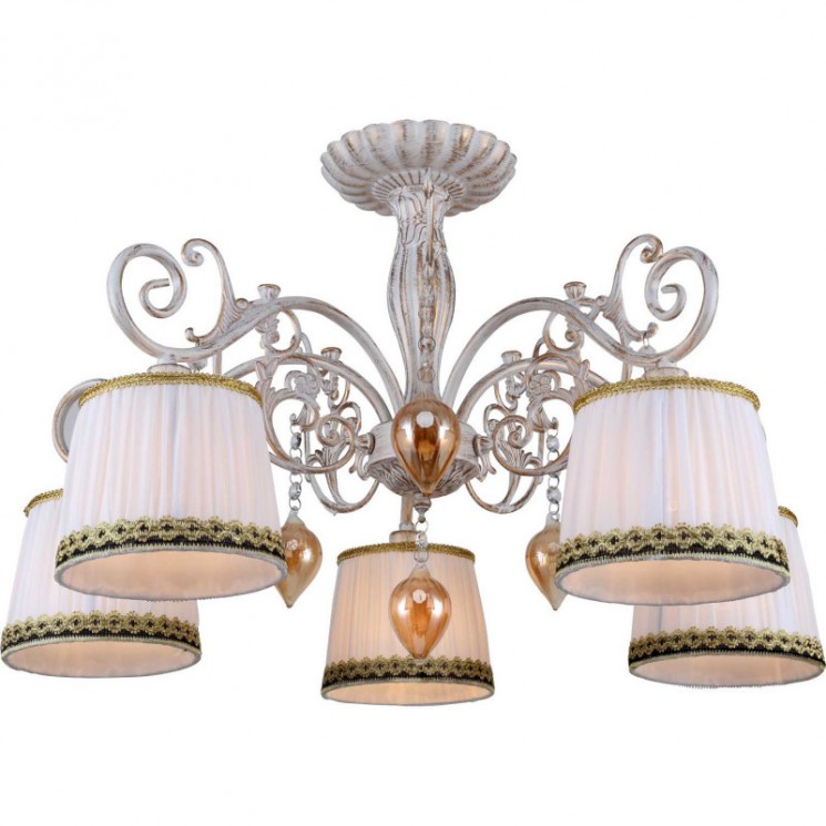 Люстра потолочная Stilfort 1003/03/05P Carolina 5*E14*40W