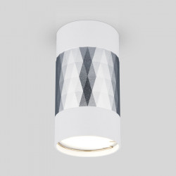 Накладной светильник Elektrostandard DLN110 GU10 белый/серебро Mizar