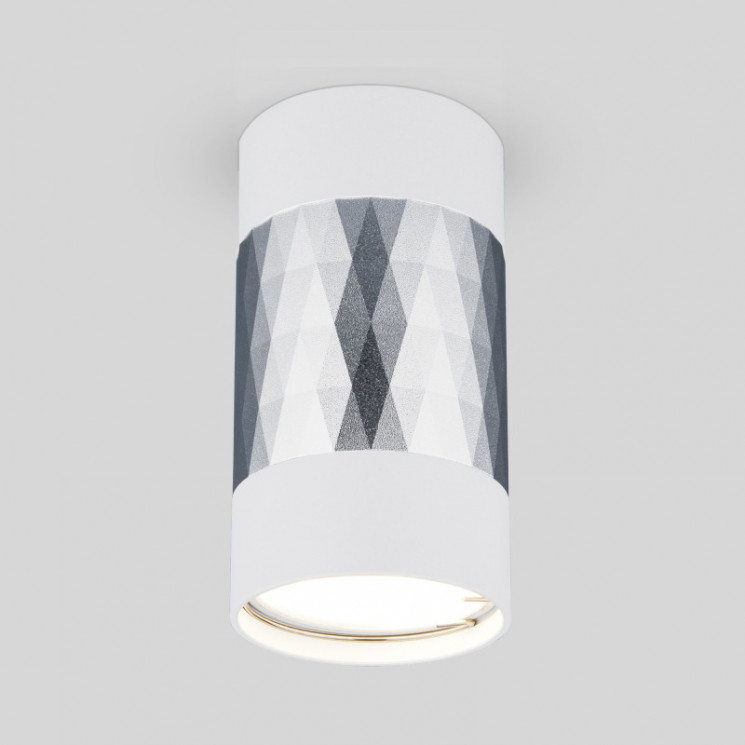 Накладной светильник Elektrostandard DLN110 GU10 белый/серебро Mizar