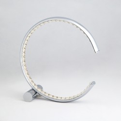 Настольный светильник Eurosvet 80411/1 хром Vortex