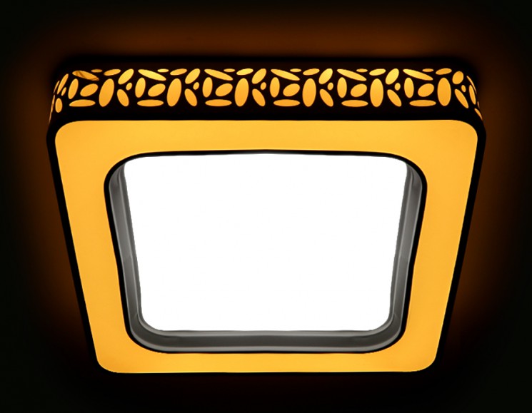 Управляемый светодиодный светильник Ambrella light ORBITAL DESIGN  F214 WH 144W D565