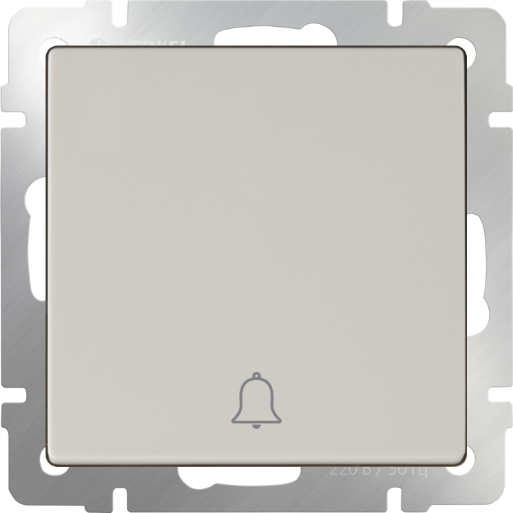 Кнопка звонка слоновая кость Werkel W1114503 (WL03-04-01)