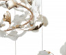 Люстра Kink Light Сири золото d100+80+60 h120 G9 27*5W  (Led лампы в комплекте) 07868-100+80+60P,33