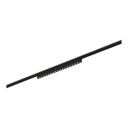 Магнитный трековый светильник SUPER5 ST Luce  Черный LED 1*15W 3000K 640Lm Ra>90 IP20 L292xW10xH18 24V    ST666.436.15