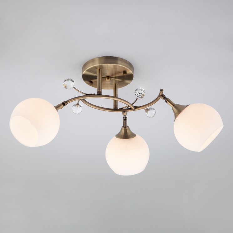 Потолочный светильник  Eurosvet Sharon 9604/3 античная бронза