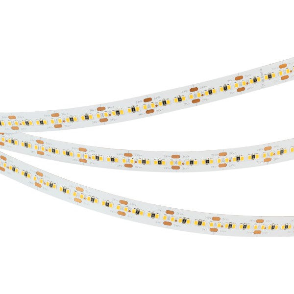 Светодиодная лента Arlight MICROLED-5000HP 24V Warm3000 10mm 2216, 300 LED/m, LUX  21.6 Вт/м, IP20 023590