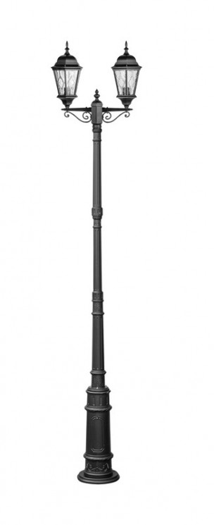 Уличный фонарный столб YAOHUALUX 91410MA/E7 Bl овал ASTORIA 2M