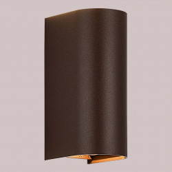 Светильник уличный настенный ST-Luce кортен/кортен LED 1*10W 3000K/4000K/6500K SL9516.601.01 BUST