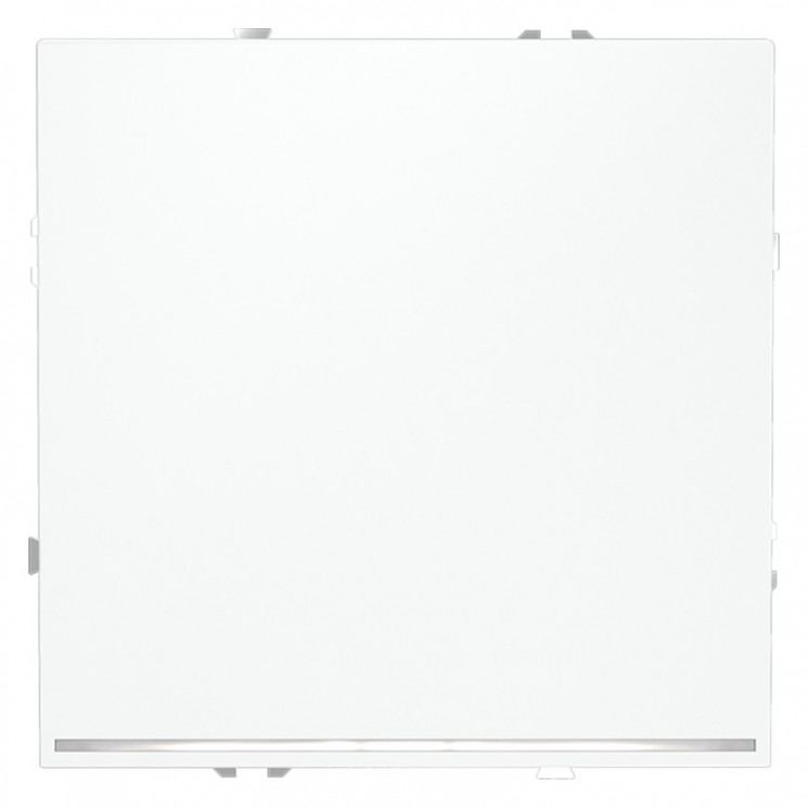 Выключатель одноклавишный VOLTUM VLS010202 белый матовый