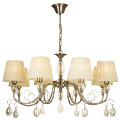 Люстра Freya FR2004PL-08BZ Peta